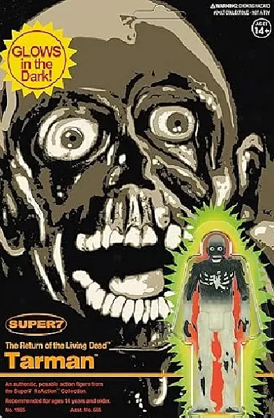THE RETURN OF THE LIVING DEAD REACTION ACTION FIGURE WAVE 04 TARMAN (MONSTER GLOW) 10 CM